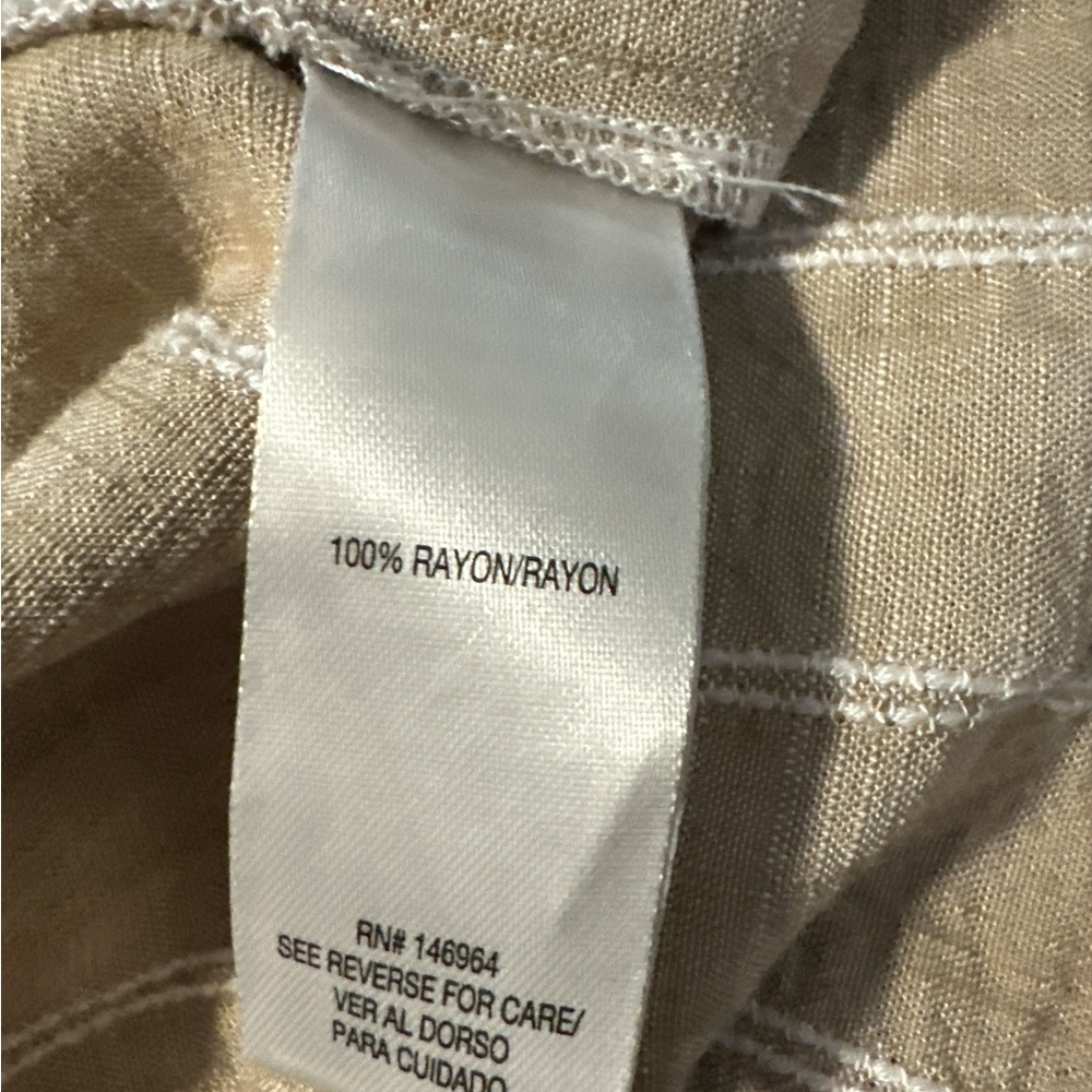Elegant Tan Maxi Dress - Picture 6 of 7